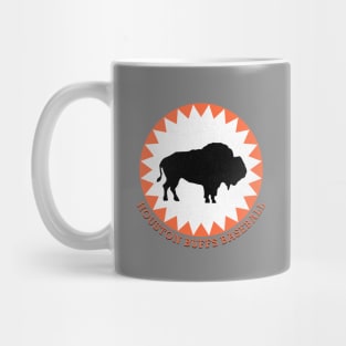 Defunct Houston Buffs (Buffalos) Minor League Baseball 1950 Mug